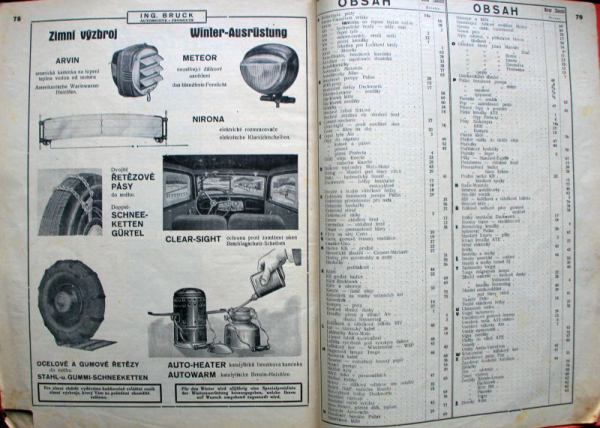 Reuter "Automobil-Parts - Maincatalog" 1935 Accessoires-Catalog (4264)